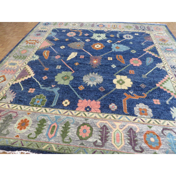 OrientalRugGalaxy One-of-a-Kind 11'10" X 12' Wool Area Rug in | Wayfair